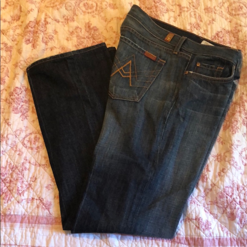 Seven of all mankind bootcut jeans